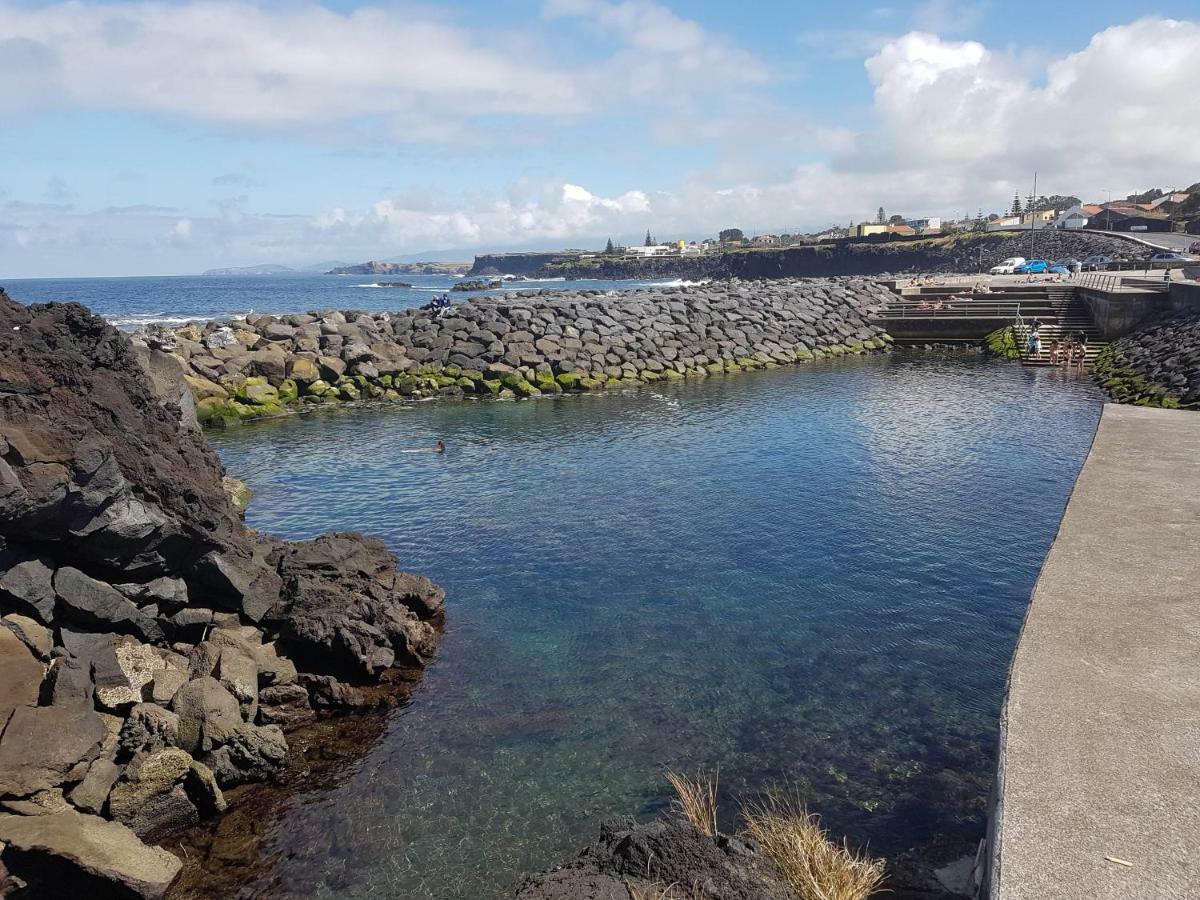 Seaside Azores Villa With Natural Pool, Terrace & Barbecue 카펠라스 외부 사진