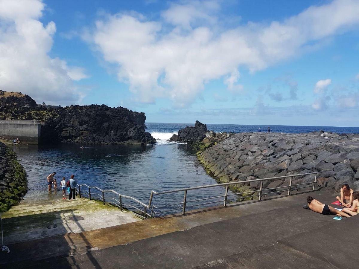 Seaside Azores Villa With Natural Pool, Terrace & Barbecue 카펠라스 외부 사진