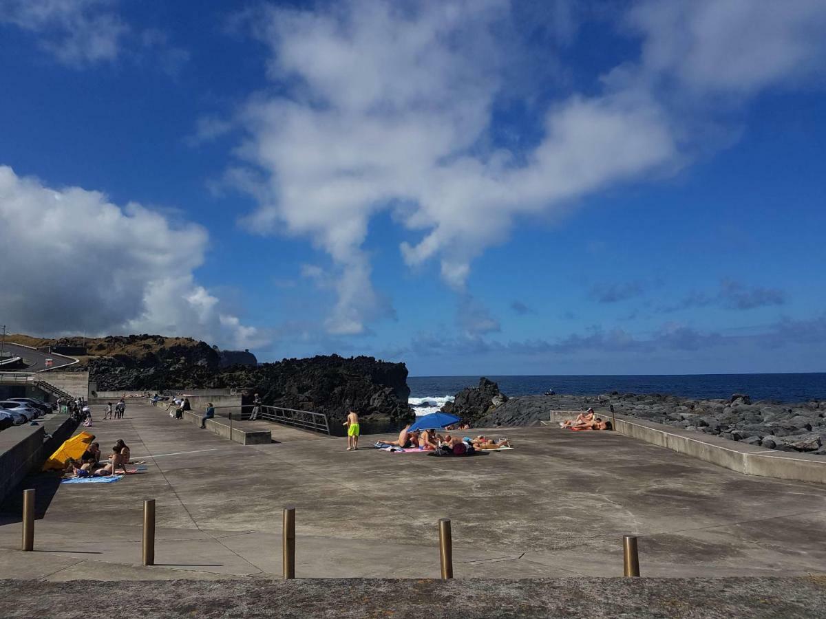 Seaside Azores Villa With Natural Pool, Terrace & Barbecue 카펠라스 외부 사진